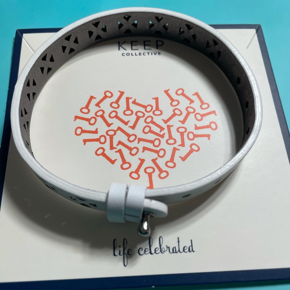 Keep Collective Reversible Leather Bracelet
